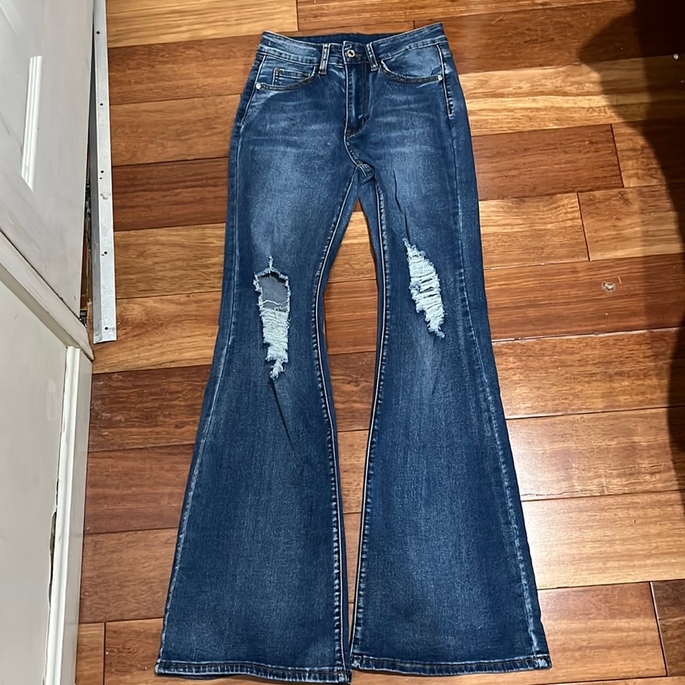 Flare leg jeans